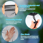38.5 Inch Mesh Cover for Rain Barrel, Black Rain Barrels Net Cover, Water Collection Bucket Screen Covers to Keep Leaves Debris Out