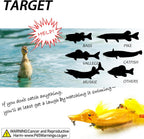 Duck Lures for Bass Fishing, Realistic Topwater Baby Duckling Baits Floating Artificial Hard Swimbaits for Pike Musky Catfish Freshwater Saltwater Fishing, 4.8 inch