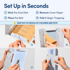 Shieldeck Roach Traps Indoor (12 Pack) - Cockroach Killer Indoor Home, Sticky Glue Cockroach Trap for Roaches, Spider, Cricket, Roach Bait Traps for Car, Inside House, Motels, Glue Traps for Roaches