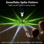DenicMic Solar Lights Outdoor Waterproof 10 Pack Pathway Lights Cool White