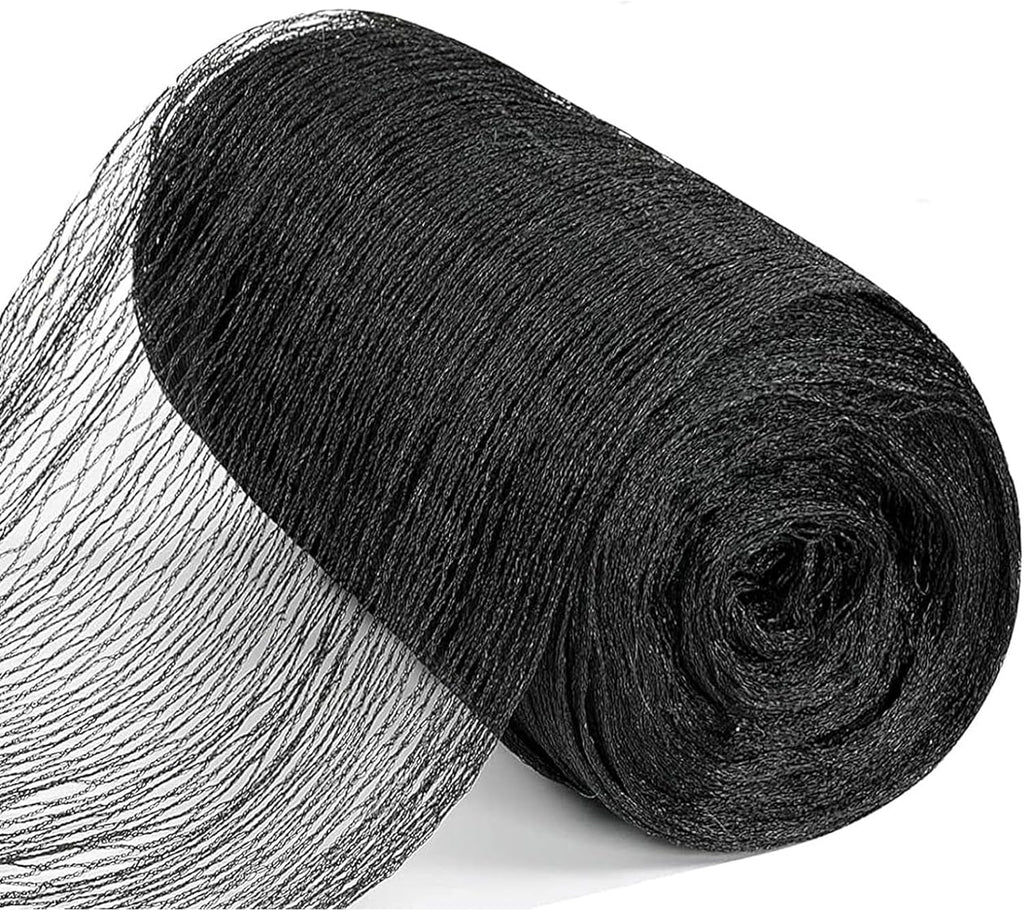 Koi Pond Netting for Leaves 20x20 Ft, 1/2 in Strong Woven Fine Mesh Pond Leaf Net Cover, Protecting Koi Fish from Herons, Raccoons, Birds, Cats & Predators, 21 Pcs Stakes Included