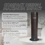 Leak-proof Waterless Diffuser, Hotel Collection Diffuser for Essential Oils, Bluetooth/Remote Control Scent Diffuser, NanoAtomizing Aromatherapy Diffuser, Silent Diffusers for home, bedroom,spa