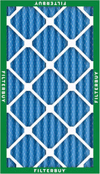 Filterbuy 12x30x2 Air Filter MERV 13 Optimal Smoke & Allergy Defense (6-Pack), Electrostatic Pleated HVAC AC Furnace Filters Replacement, Made in USA (Actual Size: 11.50 x 29.50 x 1.75)