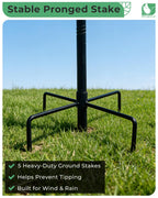 OUISJYER 13" Metal Bird Bath for Outside 3" Deep Removable Bowl with Stake