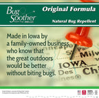 Bug Soother Spray (4 bottle, 2 oz) - Natural Mosquito, Gnat and Insect Deterrent & Repellent with Essential Oils - 100% DEET-Free Safe for Adults & Environment - Made in USA - Includes 1 bottle 1 oz