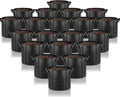 Gardenera Fabric Grow Bags - 20-Pack of 7 Gallon Nonwoven Planters with Handles, Perfect for Balcony and Rooftop Gardening