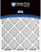Nordic Pure 18x18x1 (Actual Size: 17 3/4 x 17 3/4 x 3/4) Pleated MERV 8 Air Filters 12 Pack