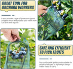 Tofficu Ergonomic Blueberry Picker with Steel Comb and Handle, Lightweight Fruit Harvesting Tool for Berries and Small Fruits, Ideal for Outdoor Garden Use