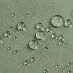 Outdoor Tablecloth Wrinkle-Free Stain Resistant Waterproof Polyester Fabric Table Cover with Zipper Umbrella Hole for Picnic/Party/Dinner/Patio Garden(70inch Round,Zippered,Sage Green)