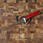 Dalstrong Boning Knife - 6 inch - Gladiator Series - High Carbon German Steel - Crimson Red ABS Handle - Meat Carving, Trimming, Deboning - w/Sheath - NSF Certified