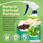 All-Natural Foaming Bee Spray Killer Outdoor - Carpenter Insect Bee Spray Killer - Reliable Defense for All Kinds of Insects, 16 oz
