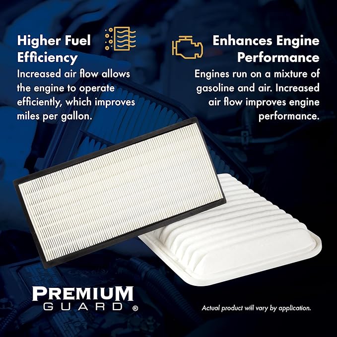 PG Engine Air Filter PA99479 | Fits 2018-2025 Chevrolet Express 2500, 2021-2025 Express 3500, 2021-2025 GMC Savana 3500, 2018-2025 Savana 2500, 2021-2025 Chevrolet Express 4500