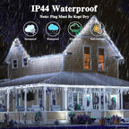 240LED 88Ft Connectable String Lights Indoor Outdoor Clear Wire | Cool White Christmas Lights | Twinkle Fairy Light Plug in with Timer for Bedroom Classroom Wedding Tree Patio Decor