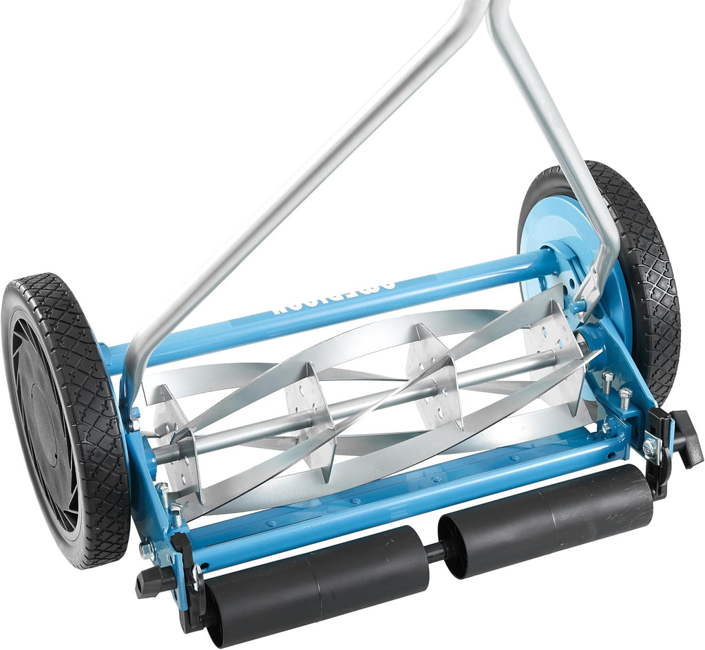 American Lawn Mower Company 1415-16SK2 16-Inch 5-Blade Push Reel Lawn Mower with Sharpener