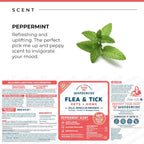 Wondercide - Flea, Tick & Mosquito Spray for Dogs, Cats, and Home - Flea and Tick Killer, Control, Prevention, Treatment - with Natural Essential Oils - Pet and Family Safe - Peppermint 128 oz