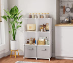 Stackable Closet Organizers and Storage 6 Cube Storage Organizer Closet Organizer for Bathroom Closet Storage for Wardrobe