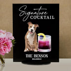 Pet Signature Drink Wedding Signs