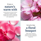 PartyLite 3-Wick Jar Candle, Highly Fragranced Clean Burning Glass Candle, 25-45 Hours Burn Time (Cherry Blossom)