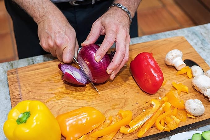 3.5-Inch Paring Knife – Ultra-Sharp German High Carbon Stainless Steel, Full Tang, Ergonomic Handle, Multipurpose Kitchen Knife for Chopping, Slicing, and Dicing, Cream