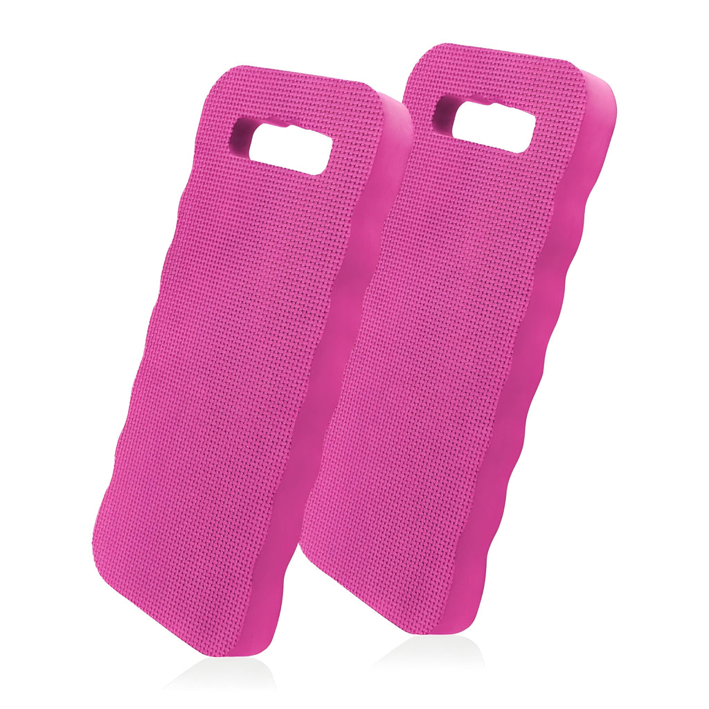 Bexter Foam Garden Kneeling Pads (2-Pack) – Thick, Lightweight Cushion for Gardening, Cleaning, Exercise – 15.75'' x 7'' x 0.68'' – Assorted Colors: Blue, Pink, Yellow, Green