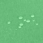 Outdoor Tablecloth Wrinkle-Free Stain Resistant Waterproof Polyester Fabric Table Cover with Zipper Umbrella Hole for Picnic/Party/Dinner/Patio Garden(60inch Round,Zippered,Kelly Green)