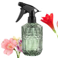 KCKHFA Glass Plant Misters for Inside, 13.5 oz Mister Spray Bottle for Plants, Spring Gardening, Cleaning, Hair, Pets Care with Adjustable Nozzle