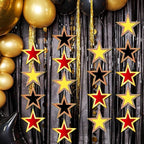 Geosar 150 Pcs Movie Star Cardboard Red Carpet Awards Night Cutouts Confetti Cutouts for Bulletin Board Movie Party Decoration Supply Wall (6 Inch)