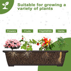TOREVSIOR 5-Tier Vertical Raised Garden Bed, Elevated Herb Planter Box