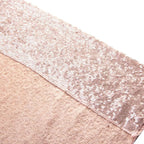 SquarePie Sequin Backdrop Curtain Not See Through Thick Background for Party 5FT x 7FT Rose Gold
