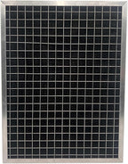 19 7/8x 21 1/2x1 Electro-static Air Filter (1-Ct) AC Furnace Filter, Reusable & Washable 4-Stage Electrostatic Filter for Residential and Commerical HVAC (Actual Size: 19.88 x 21.5 x 0.75")