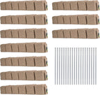 Beuta Landscape Edging | Garden Edging Border | Faux Stone Blocks for Lawn Edging, Flower Beds & Yard Edging – 10 Pack | Each Section Has 6 Blocks 48" L x 4" W x 6.5" H | 20 Spikes | Sandstone