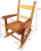 Rocking Oak Chair Indoor or Outdoor Suitable for