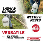 Chapin 2-Gallon Pump Sprayer, Reliable Spray for Daily Use, 2pk