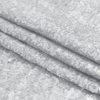 Sugargirl Silver Sequin Backdrop Curtain 4 Panels 2FTx8FT Glitter Silver Background Drapes Sparkle Photography Backdrop for Party Wedding Birthday Wall Decoration