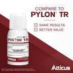 Atticus Piston TR Greenhouse Fogger (2oz Can) - (Compare to Pylon) - Total Release Chlorfenapyr Insecticide/Miticide - Controls Mites, Thrips, Caterpillars, and Adult Fungus Gnats