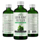 3-1-2 Liquid Fertilizer Concentrate with Micronutrients - Optimal Fiddle Leaf Fig Plant Food, Ideal for Ficus Lyrata & Fig Trees, Gold Leaf Enhanced Indoor Plant Fertilizer (16 OZ)