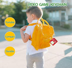 25Pcs Video Game Keychain Video Game Party Favors Video Game Party Supplies 3 Styles Mini Game Console Fidget Toys Bulk for Kids Classroom Prizes Goodies Bags Stuffer Backpack Keychain