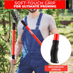 TABOR TOOLS GG12A Anvil Lopper with Compound Action, 30 Inch Tree Trimmer, Thick Branch Cutter with ⌀ 2 Inch Cutting Capacity, Chops Thick Branches with Ease.