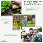 Slow Release Hydrangea Fertilizer with Iron & Sulfur – Indoor & Outdoor Soil Acidifier for Miracle Growth (12 oz)