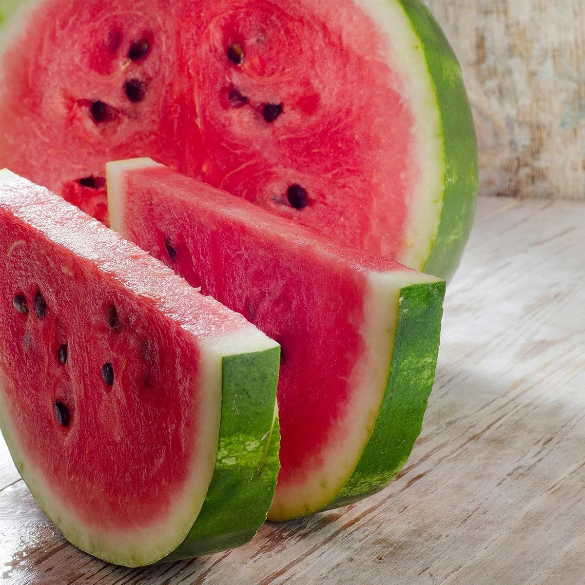 Watermelon Seeds, Crimson Sweet Variety | 60+ Non-GMO, Heirloom Watermelon Seeds | Premium Home Gardening Melons