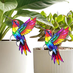 Hummingbird Gifts for Women Mom Grandma - Humming Bird Plant Lover Mothers Day Birthday Gifts Garden Decor - Hanging Planters for Indoor Outdoor Plants Pots Accessories