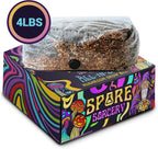 4 LB All-in-One Grow Bag: Up to 32oz of Mushrooms! Nutrient-Enhanced, Injection Port, Just Add Your Own Spores & Grow Like Magic (4 LB Bag)