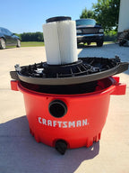 Replacement Filter for Craftsman and Ridgid Shop Vacs Part # 9-17816 & Part # VF4000, 4 Pack, Original Filter
