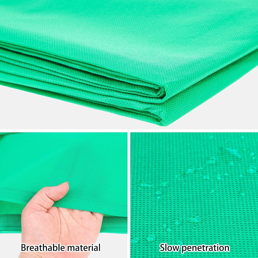 Homimp Plant Covers Freeze Protection, 8Pack Frost Covers with Zipper Drawstring (23.6" x 31.5") Plant Protection Cover Bags for Outdoor Winter Frost Cold Weather Shrubs Trees Jacket Covers(Green)