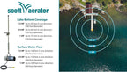 Scott Aerator: Aquasweep with Oscillator | Dock Mount | Muck Blaster | 1 Horse Power, 115V | Made in USA | 5-Year Warranty (100ft Cord)