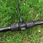 Locked Barbed Tee Connectors,1/2 Inch to 1/4 Inch Irrigation Tubing Fittings Kit for (1/2'' ID x 0.60''-0.63'' OD) 16mm Drip Tubing (20 Pcs Barbed Tee 3-Way)