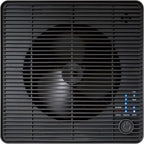 Stadler Form humidifier Oskar, energy-saving humidifier for rooms up to 540 square feet, evaporator with automatic switch-off, dimmable LEDs, very quiet, black