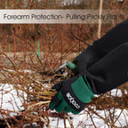 COOLJOB Thorn Proof Rose Pruning Garden Gloves for Men, Long Sleeve Large