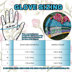 MSUPSAV Gauntlet Gardening Glove,Work Glove,Gardener,Medium,Yellow Rose
