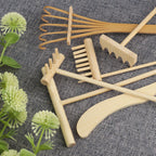 24 PCS DIY Sand Zen Garden Tools, Mini Zen Garden Rake Sets for Serenity and Spiritual Meditation, Tasteful and Elegant Zen Garden Accessories for Home Decor, and Father or Mother's Gift, by GNIEMCKIN
